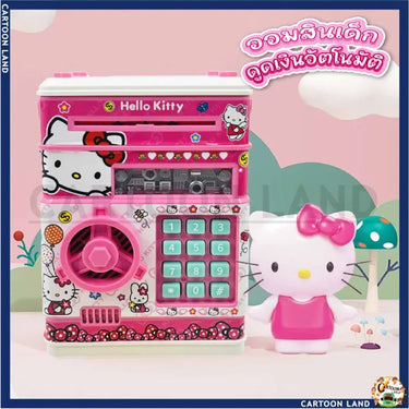 Hello Kitty Secret Code Lock Piggy Bank